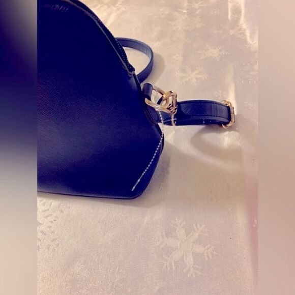 Elim & Paul Crossbody Handbag Royal Blue Vegan Leather NWOT Gorgeous - Picture 8 of 9